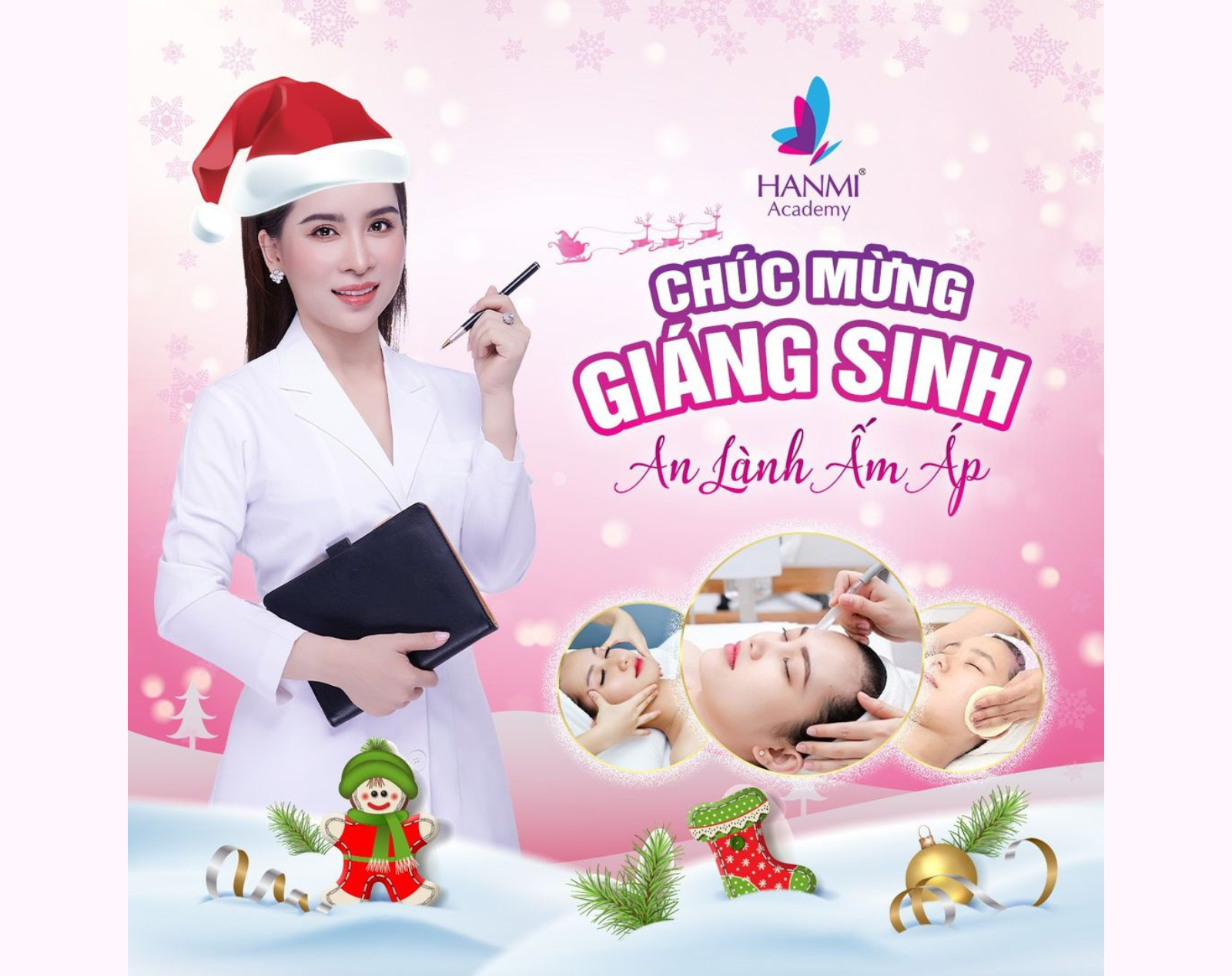 HANMI ACADEMY CHÚC MỪNG GIÁNG SINH AN LÀNH ẤM ÁP